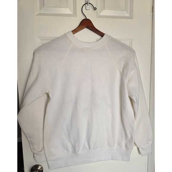 Vintage Disneyland 30th Year Crewneck Off-white Pullover Sweatshirt Size Large - Picture 3 of 5